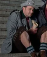 A Keller Christmas Vacation Jonathan Bennett Grey Coat