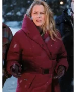 A Merry Little Ex-Mas Alicia Silverstone Puffer Hooded Coat