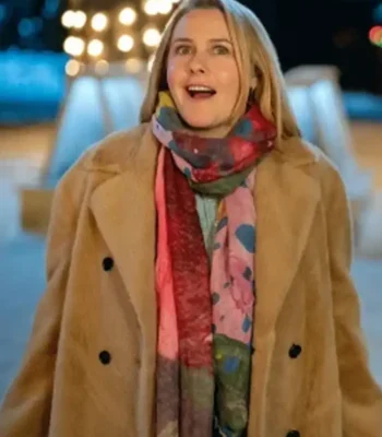 A Merry Little Ex-Mas Alicia Silverstone Teddy Coat