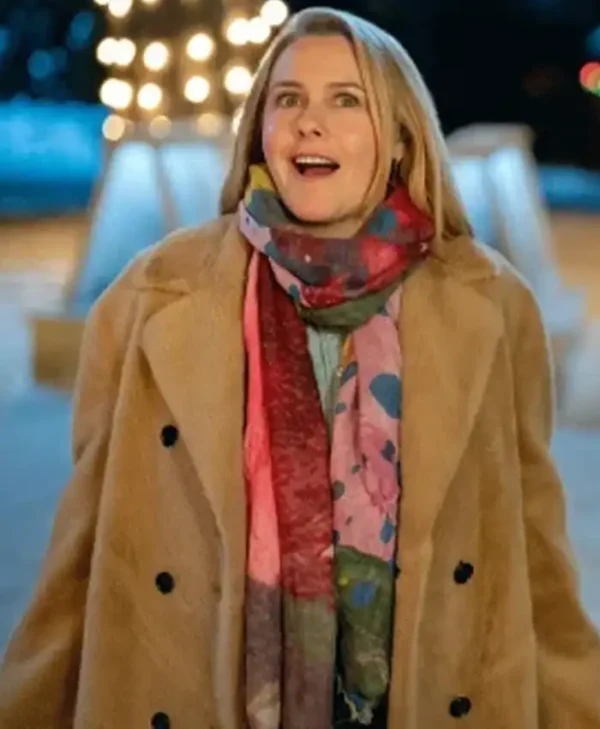 A Merry Little Ex-Mas Alicia Silverstone Teddy Coat
