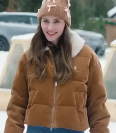 A Merry Little Ex-Mas Emily Hall Brown Jacket