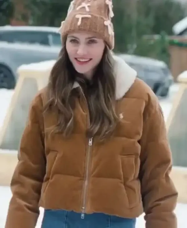 A Merry Little Ex-Mas Emily Hall Brown Jacket