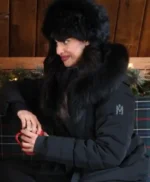 A Merry Little Ex Mas Jameela Jamil Puffer Jacket