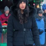 A Merry Little Ex Mas Jameela Jamil Puffer Jacket