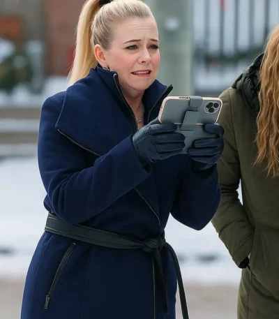A Merry Little Ex-Mas Melissa Joan Hart Blue Coat