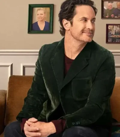 A Merry Little Ex-Mas Oliver Hudson Green Blazer