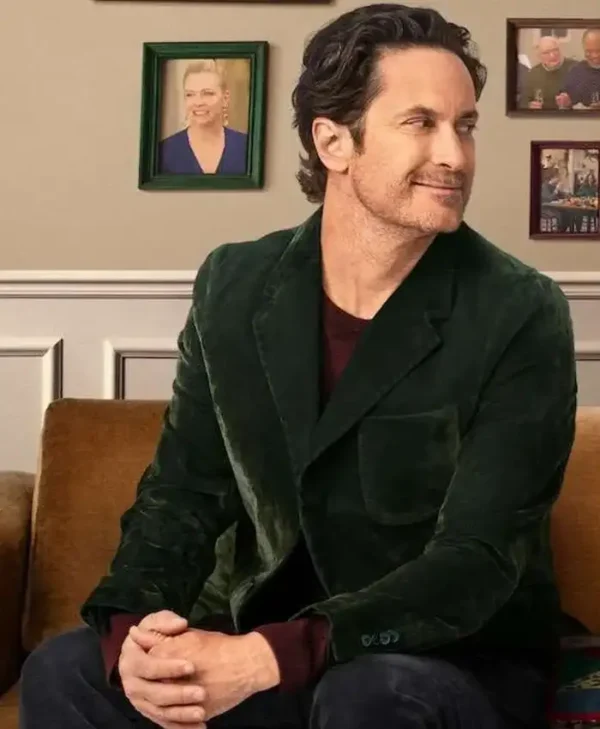 A Merry Little Ex-Mas Oliver Hudson Green Blazer
