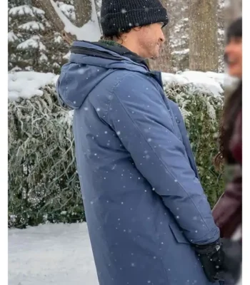 A Merry Little Ex-Mas Oliver Hudson Hooded Jacket