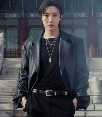ARIRANG BTS J Hope Leather Blazer