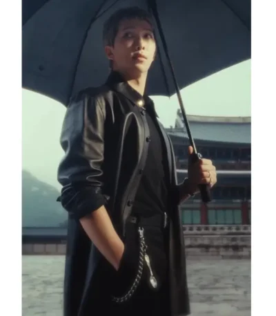 ARIRANG BTS RM Leather Coat