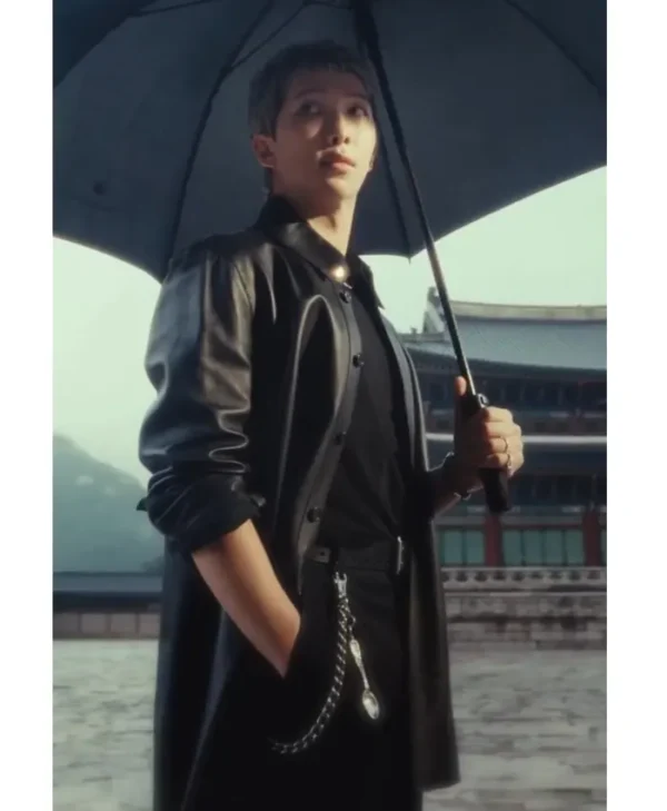ARIRANG BTS RM Leather Coat