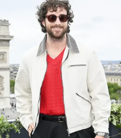 Aaron Taylor-Johnson 28 Years Later White Jacket