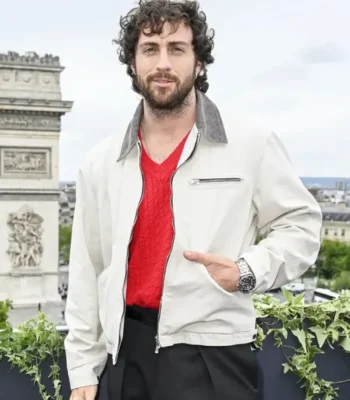 Aaron Taylor-Johnson 28 Years Later White Jacket