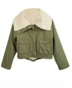 All Her Fault Ana Garcia Green Sherpa Jacket