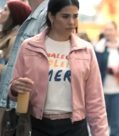 All Her Fault Ana Garcia Pink Jacket