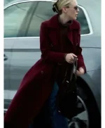 All Her Fault Jenny Kaminski Maroon Wool Coat