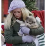 Amanda Jordan A Christmas Angel Match Puffer Jacket