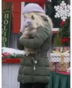 Amanda Jordan A Christmas Angel Match Puffer Jacket