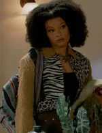 Ambyr Michelle Beyond The Gates Animal Print Jacket