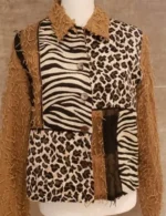 Ambyr Michelle Beyond The Gates Animal Print Jacket