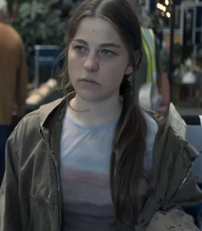 Amelie Pease Adolescence S01 Brown Jacket