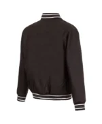 Anaheim Ducks Front Hit Poly Twill Black Jacket
