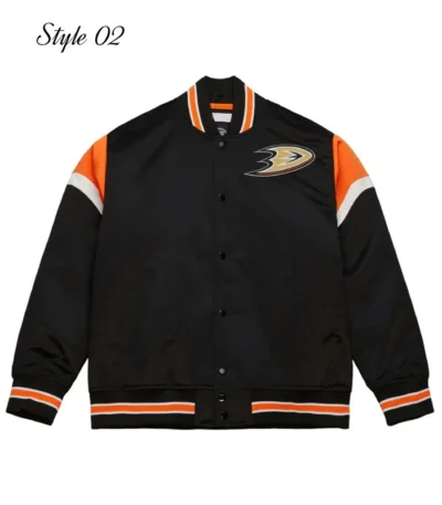 Anaheim Ducks Heavyweight Satin Jacket