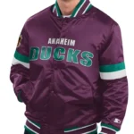 Anaheim Ducks Home Game Purple Jacket