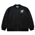 Anaheim Ducks Lightweight Vintage Logo Satin Jacket