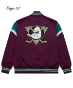 Anaheim Ducks Heavyweight Satin Jacket
