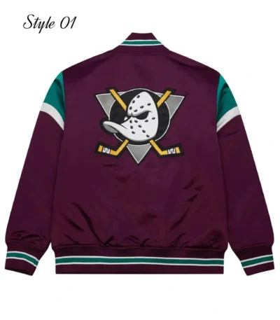 Anaheim Ducks Heavyweight Satin Jacket