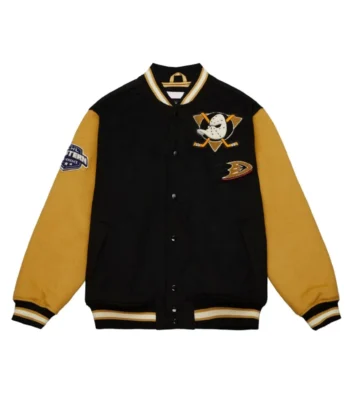 Anaheim Ducks Team Legacy Varsity Jacket