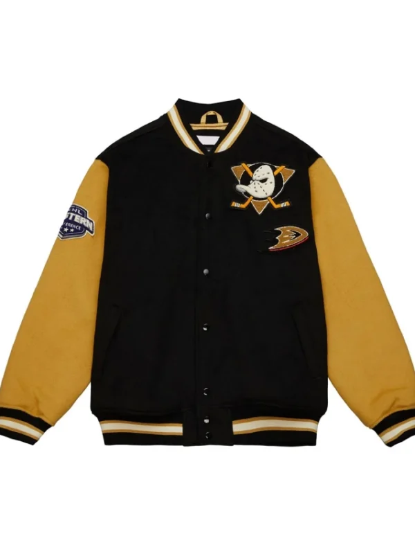 Anaheim Ducks Team Legacy Varsity Jacket