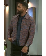 Andre Richardson Beyond the Gates Floral Print Jacket