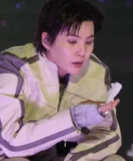 Arirang Tour Suga White Racer Jacket