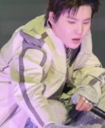 Arirang Tour Suga White Racer Jacket