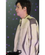 Arirang Tour Suga White Racer Jacket