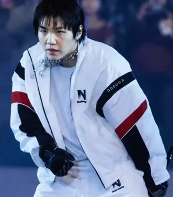 Arirang World Tour Min Yoongi White Warm Up Jacket
