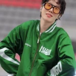Arirang World Tour Stage J Hope Nike Green Coach Jacket