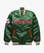 Arizona Coyotes Exclusive Satin Green Jacket