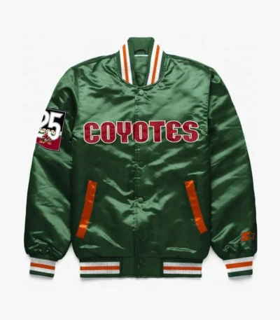 Arizona Coyotes Exclusive Satin Green Jacket