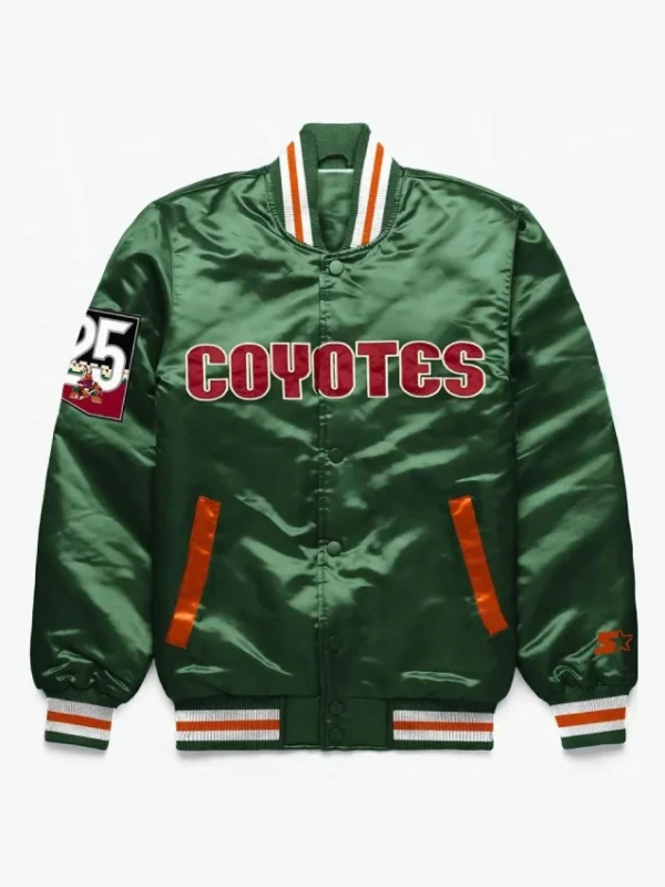 Arizona Coyotes Exclusive Satin Green Jacket