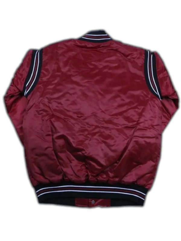Arizona Coyotes Satin Maroon Jacket