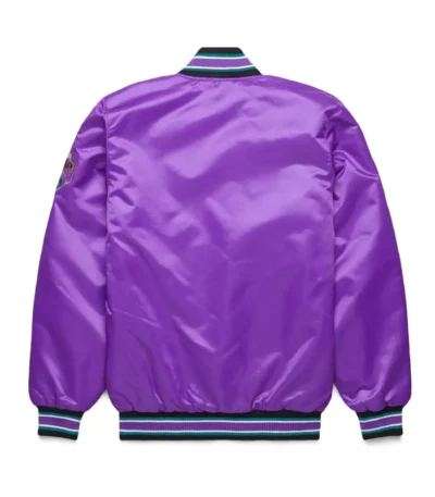 Classic Arizona Diamondbacks Purple Satin Jacket