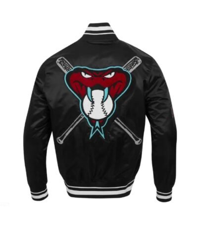 Mashup Classic Rib Arizona Diamondbacks Satin Jacket