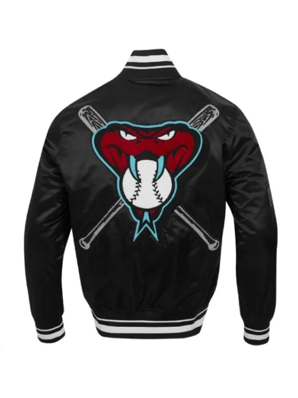 Mashup Classic Rib Arizona Diamondbacks Satin Jacket
