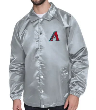 Arizona Diamondbacks Retro Logo Coaches Jacket