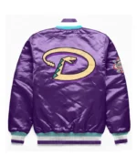 Exclusive Arizona Diamondbacks Purple Satin Jacket