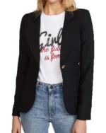 Arrow TV Series Dinah Drake Black Blazer