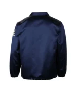 Atlanta Braves 1968 Navy Satin Windbreaker